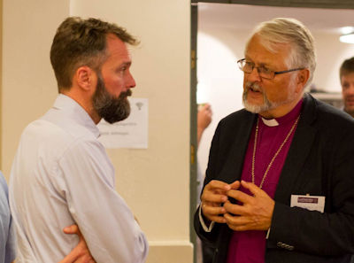 Richard Sovitzky with Bishop Thor Henrik With Richard Sovitzky with Bishop Thor Henrik With
